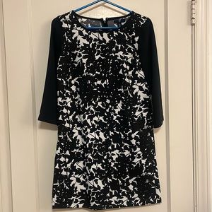 Black and white dress